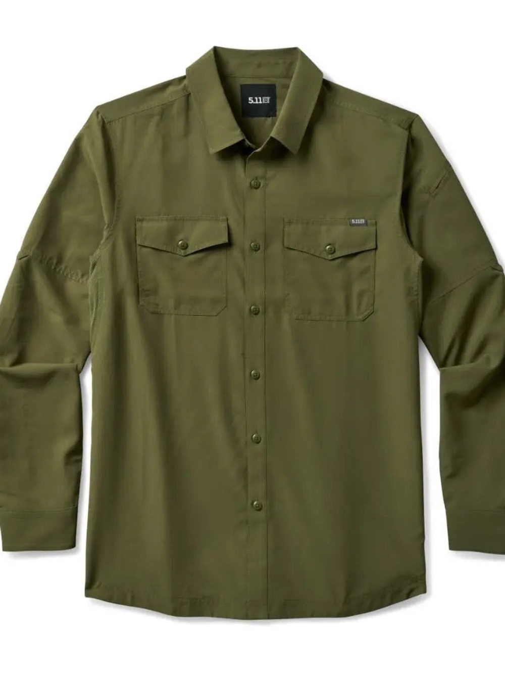 5.11 Tactical Olive Green Lightweight Button Down Shirt